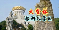 喷水的嫩穴中国浙江-绍兴大香林旅游风景区